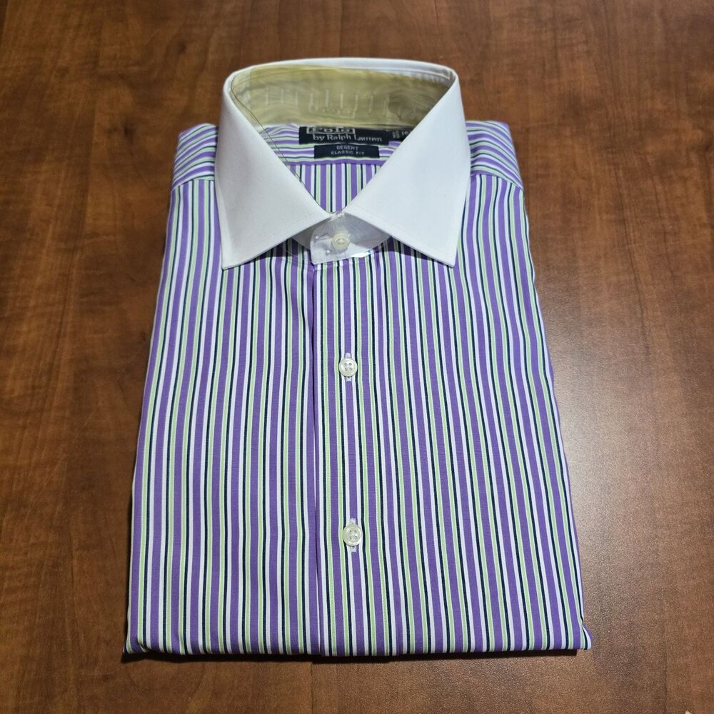 NEW Deadstock Vintage Polo Ralph Lauren Regent Classic Fit Button Down 16-L
